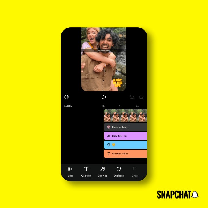 snapchat adds new features for creators, including an easier way to edit videos