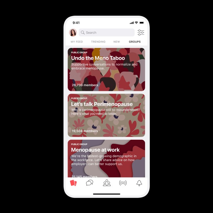 social network peanut expands to include more women with launch of peanut menopause
