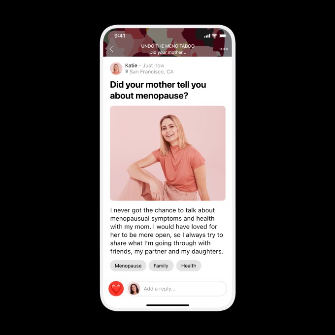 social network peanut expands to include more women with launch of peanut menopause