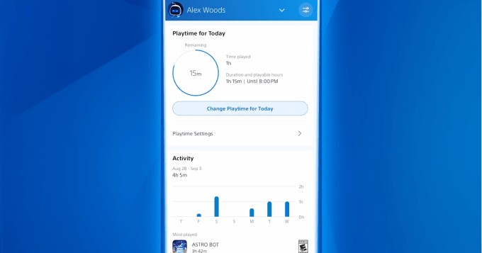 sony rolls out new ‘playstation family’ parental controls app