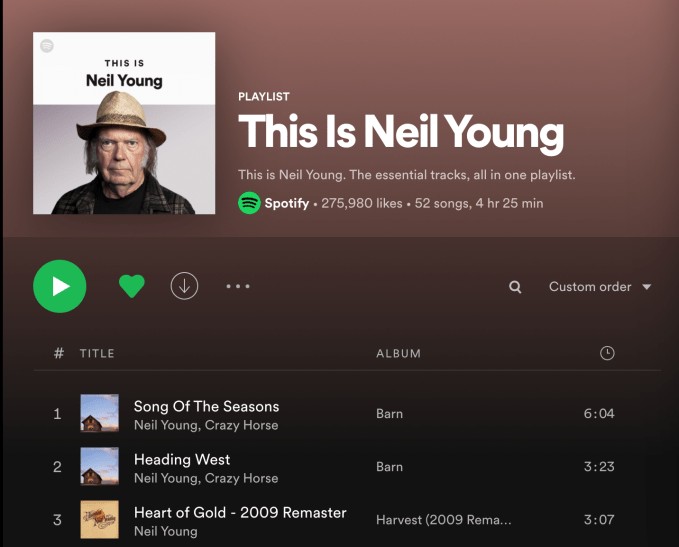 spotify removes neil young’s music after falling out over joe rogan