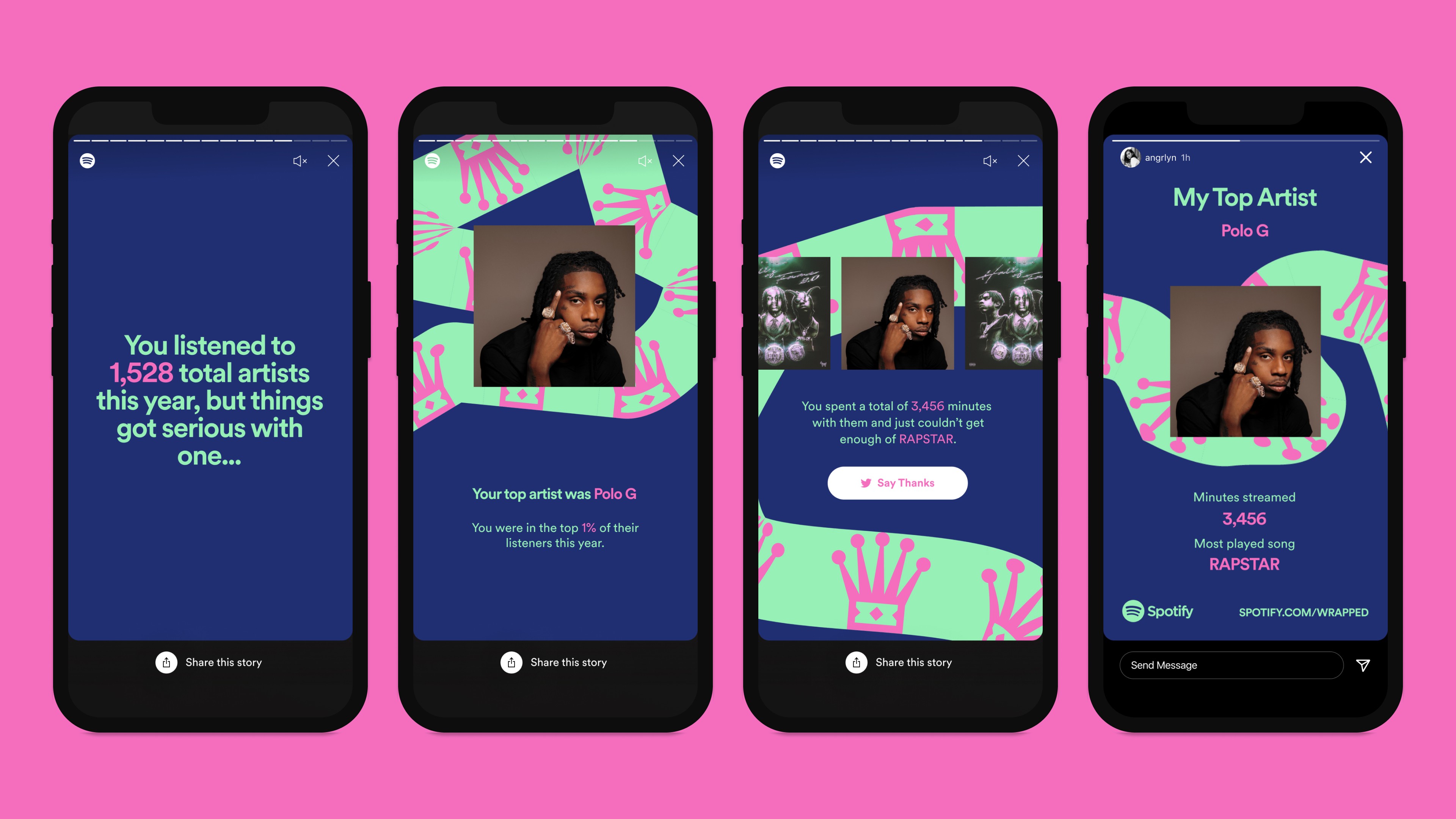 spotify’s wrapped 2021 arrives with artist video messages, blend and even a game