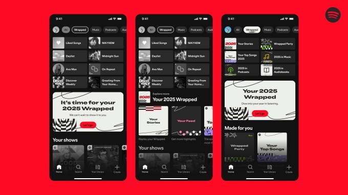 spotify wrapped 2025 adds its first multiplayer feature with ‘wrapped party’
