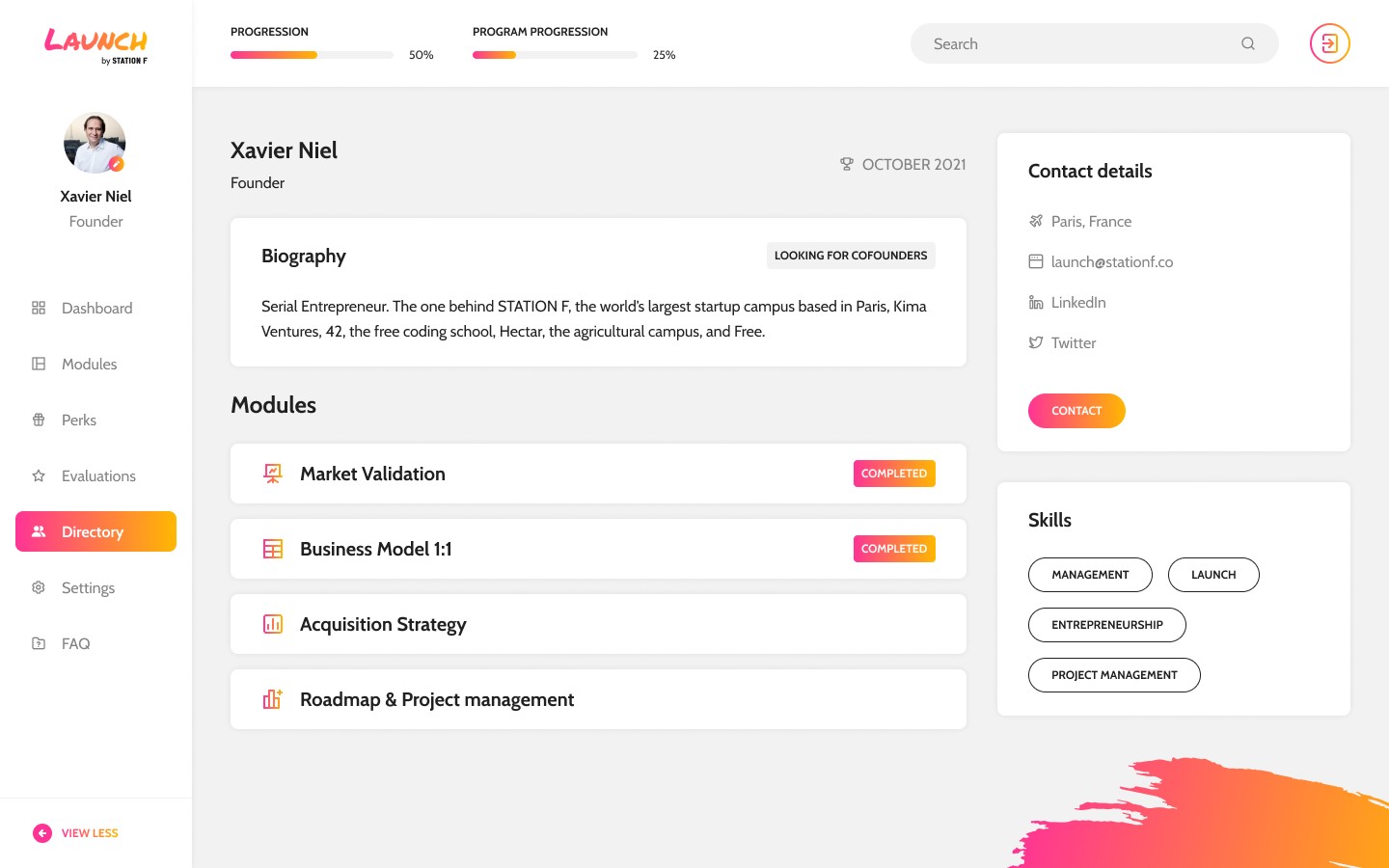 station f adds an online program to educate the next generation of entrepreneurs