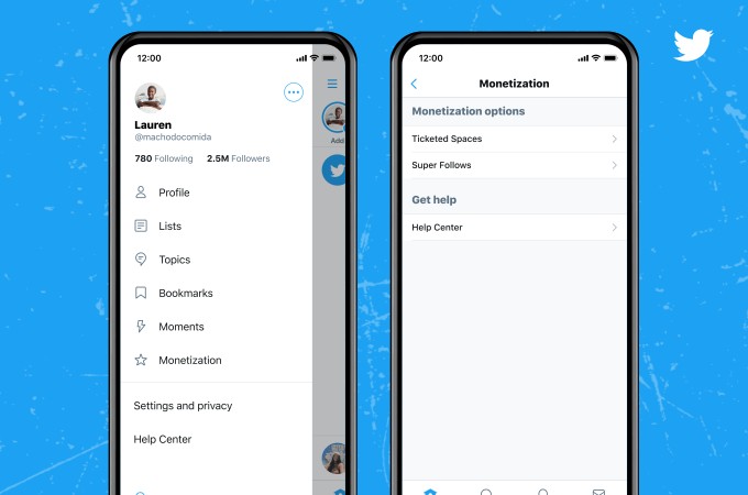 super follows and ticketed spaces are coming to twitter