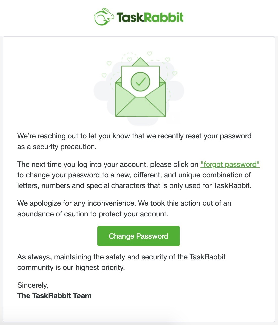 taskrabbit is resetting customer passwords after finding ‘suspicious activity’ on its network