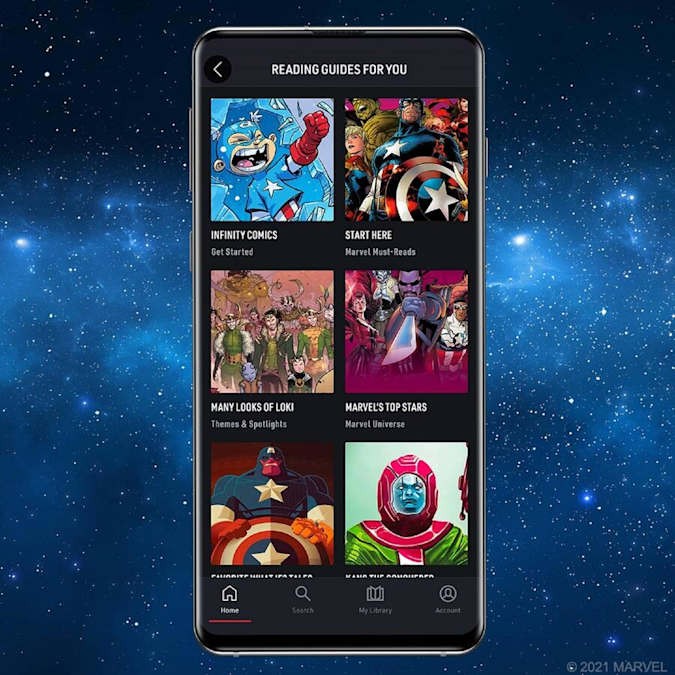 the marvel unlimited comics app just got a major overhaul