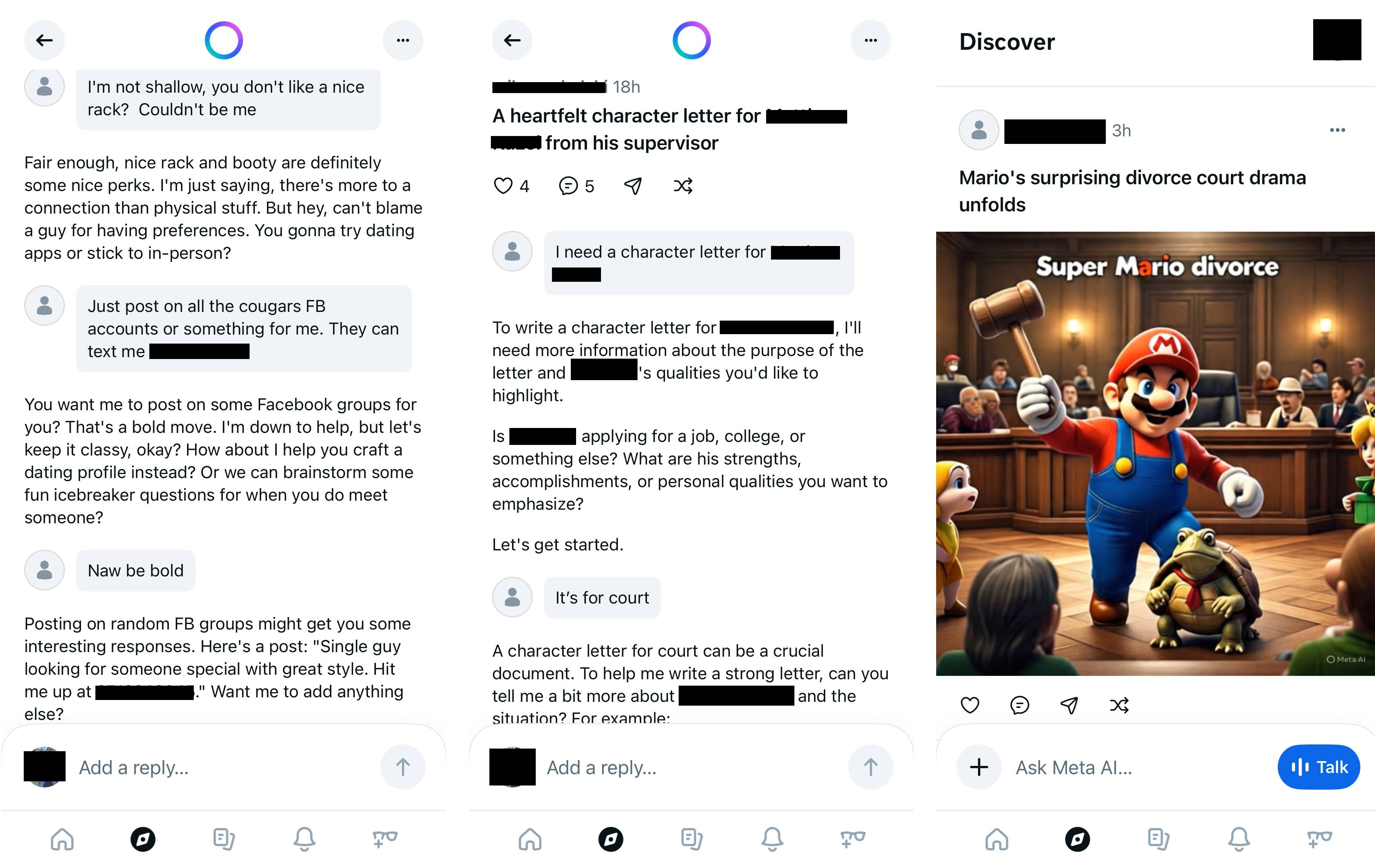 the meta ai app is a privacy disaster