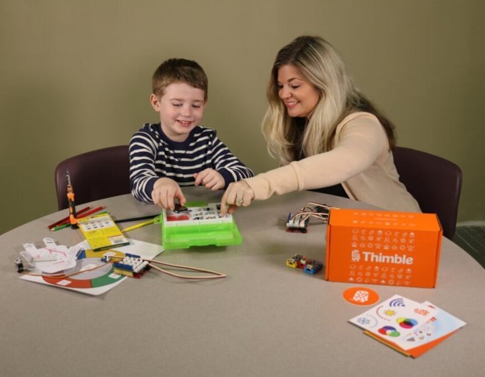 thimble teaches kids stem skills with robotics kits combined with live zoom classes
