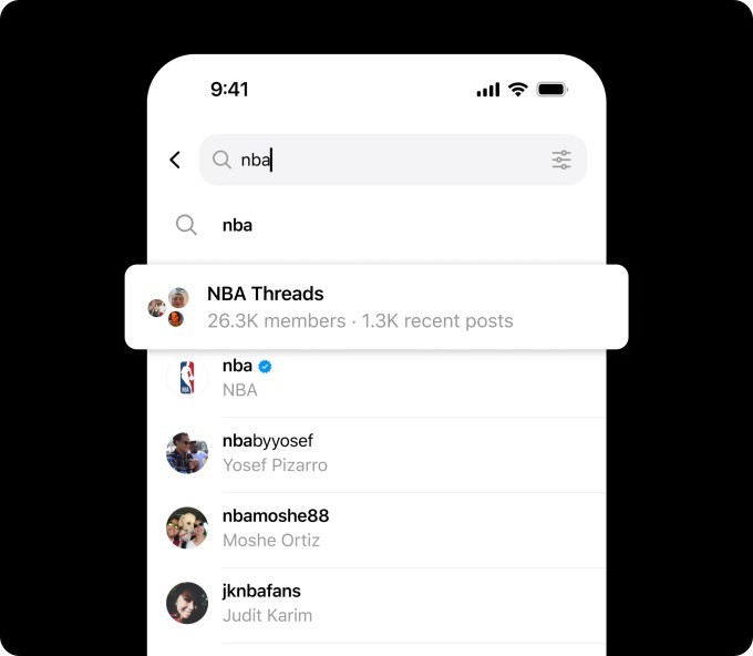 threads takes on x with new communities feature