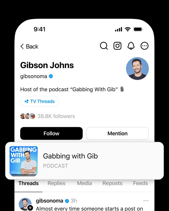 threads targets podcasters with new features, aiming to become the home for show discussions