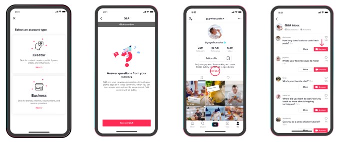 tiktok launches ‘tiktok q&a,’ a new feature for creators to engage with viewers’ questions