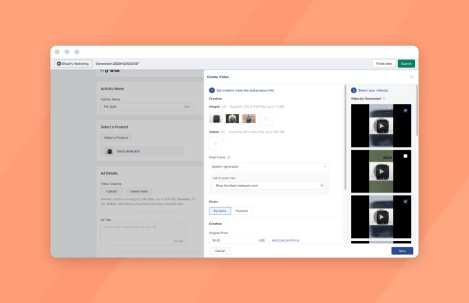 tiktok partners with shopify on social commerce