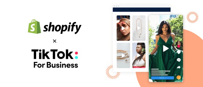 tiktok partners with shopify on social commerce