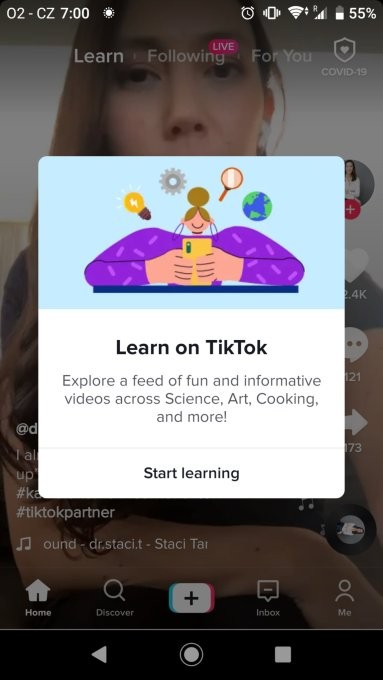 tiktok tests a learn tab to showcase education and how-to videos