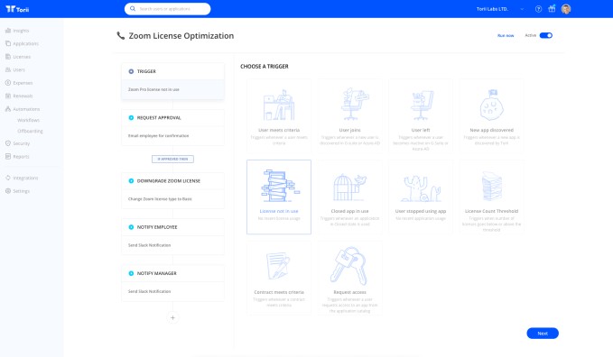 torii announces $10m series a to automate saas management