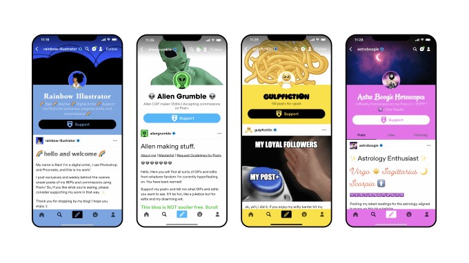 tumblr debuts post+, a subscription service for gen z creators
