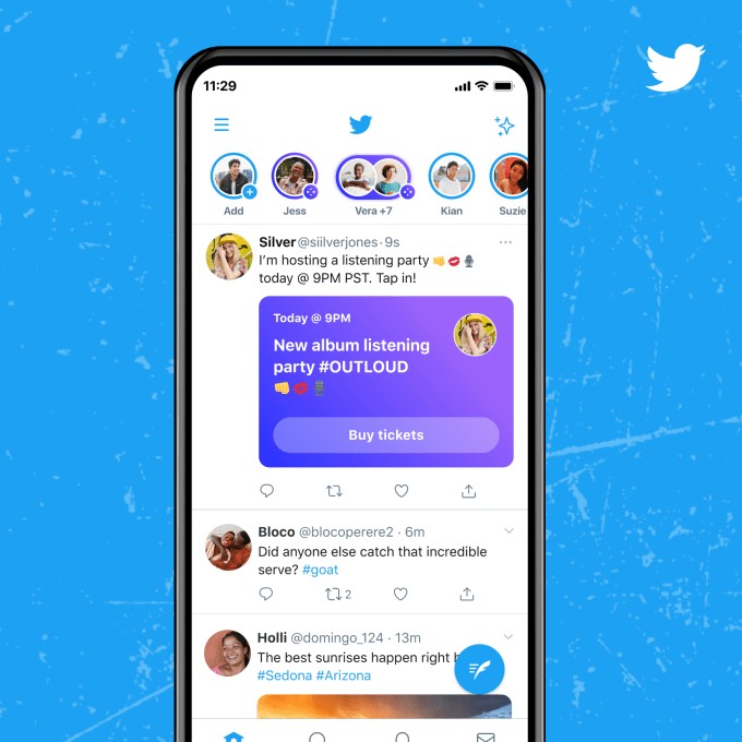 twitter expands spaces to anyone with 600+ followers, details plans for tickets, reminders and more