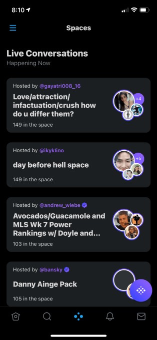 twitter redesigns its mobile app to make spaces the center tab