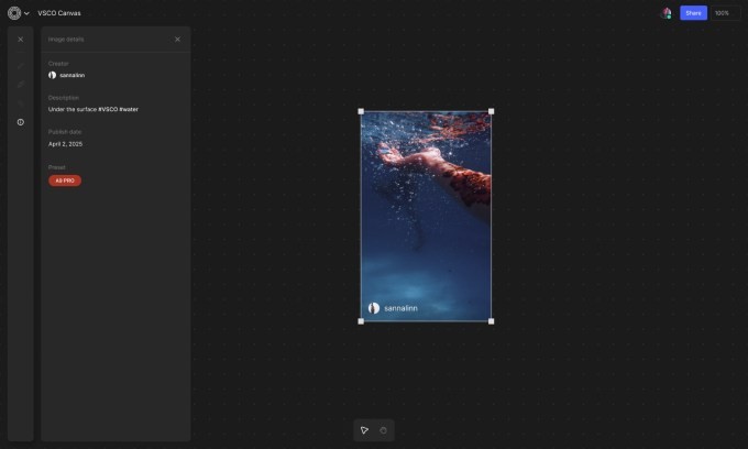 vsco is launching an ai-powered collaborative moodboard