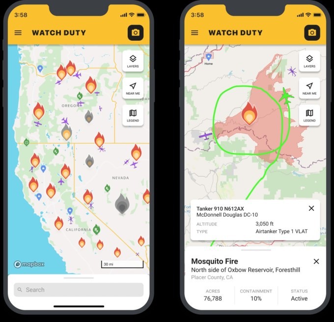 watch duty surpasses chatgpt as top free app on app store as california fires spread