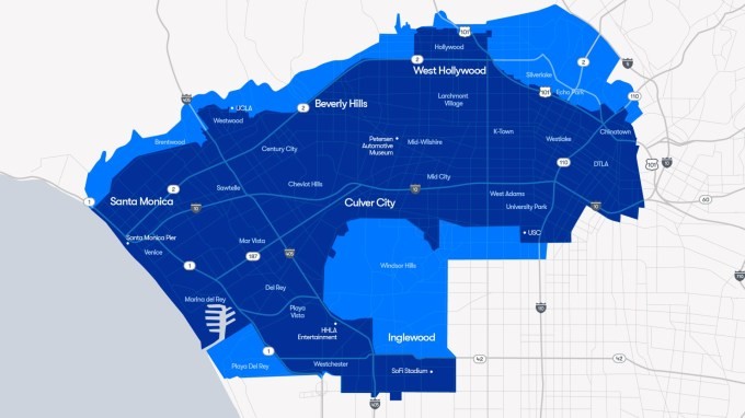 waymo robotaxis are pushing into even more california cities