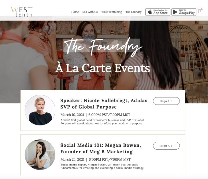 west tenth’s app encourages women to start home businesses, not join mlms