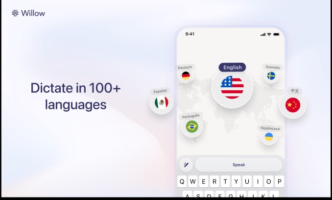 willow’s voice keyboard lets you type across all your ios apps — and actually edit what you said