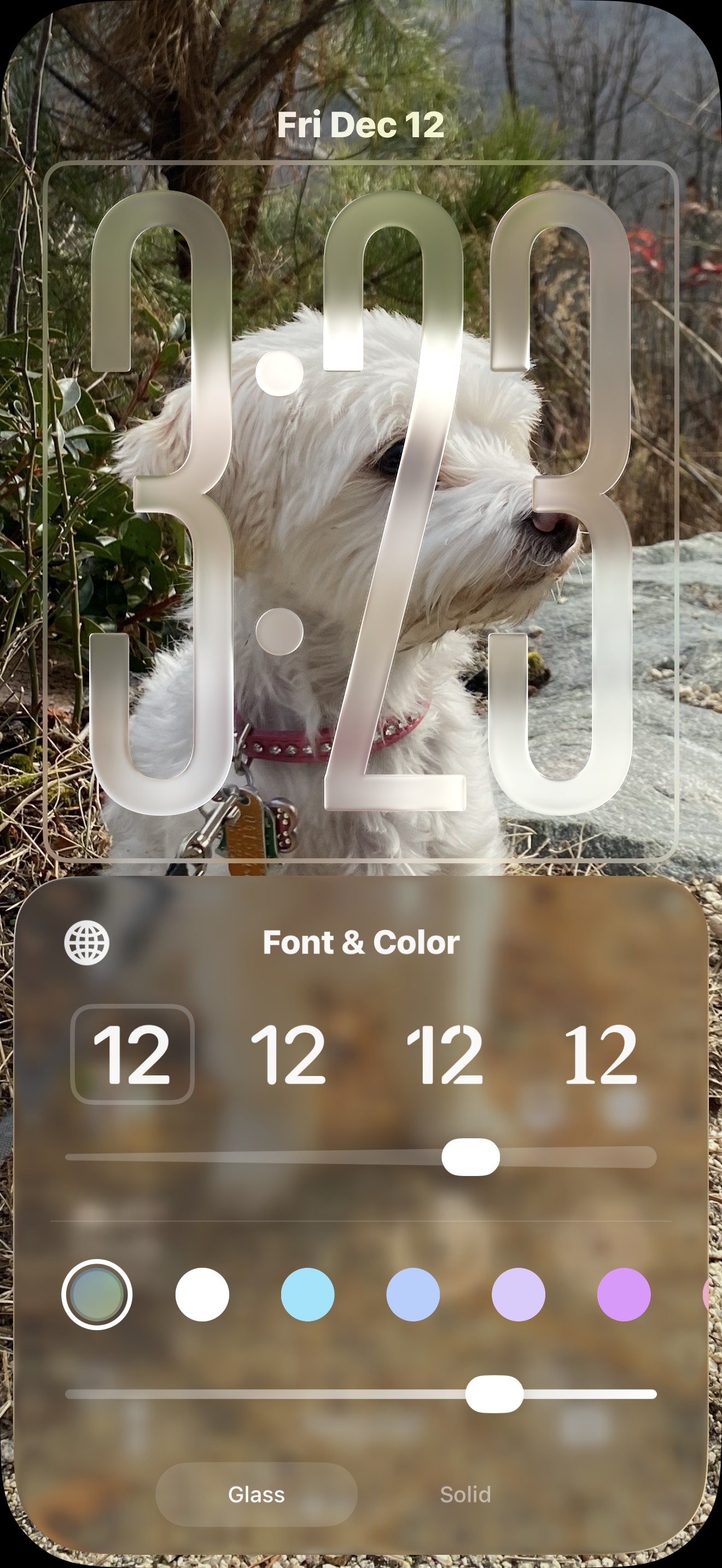 with ios 26.2, apple lets you roll back liquid glass again — this time on the lock screen