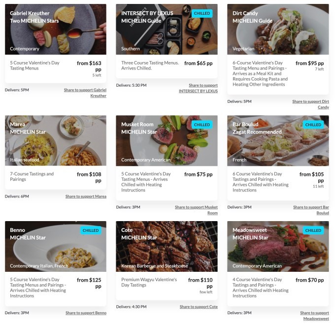 yc-backed taste brings multicourse fine dining into your home