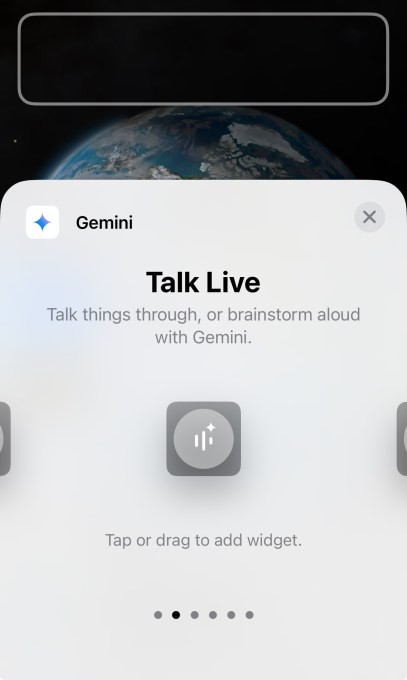 you can now talk to google gemini from your iphone’s lock screen