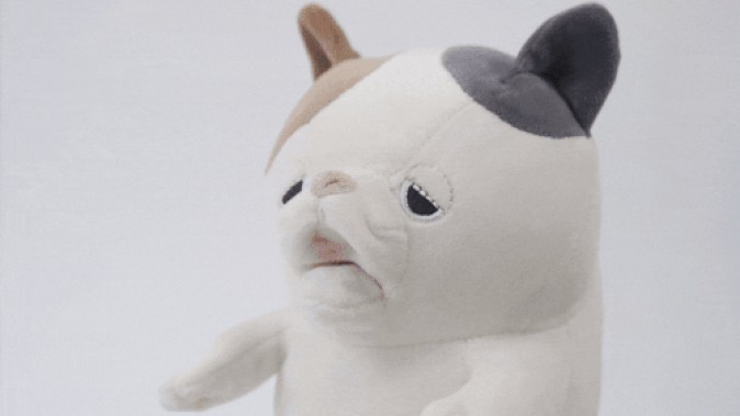 yukai engineering’s cute stuffed animal robot will nibble on your finger
