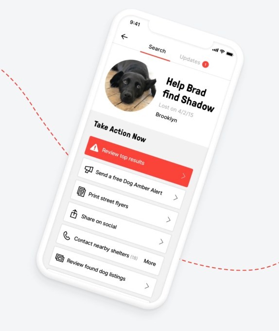 zocdoc founder returns with shadow, an app that finds lost dogs