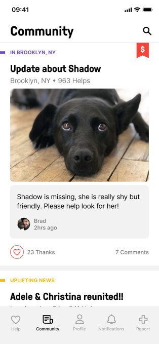 zocdoc founder returns with shadow, an app that finds lost dogs