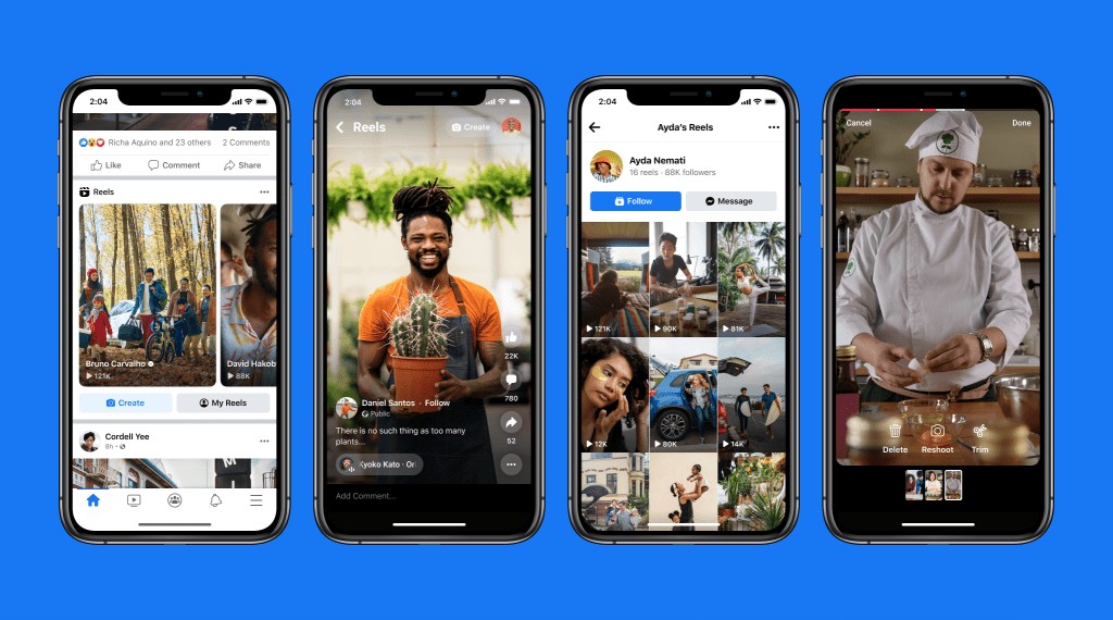 Facebook Reels Coming to the US: Facebook vs. TikTok