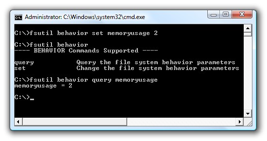 Increase File System Cache Size in Vista - Boost Performance