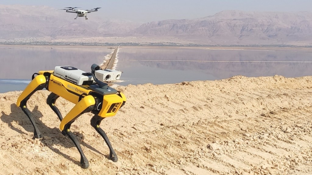 Percepto Raises $45M, Integrates with Boston Dynamics' Spot | Drone Industry News