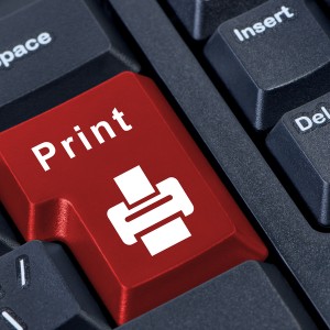 The High Cost Of Printing - Infographic