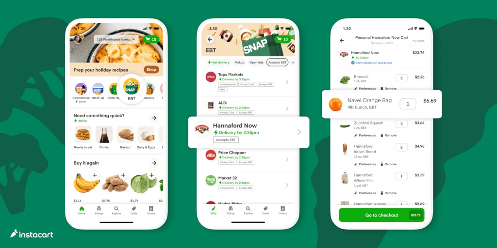 Instacart Expands EBT SNAP Payments to More Retailers