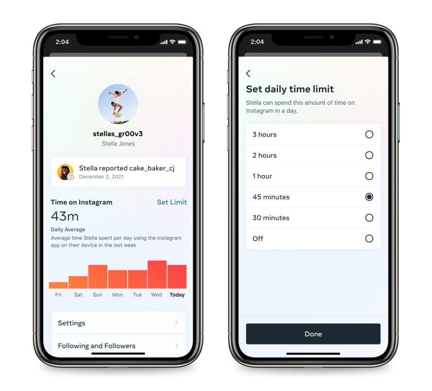 Instagram Announces New Parental Controls & Safety Features