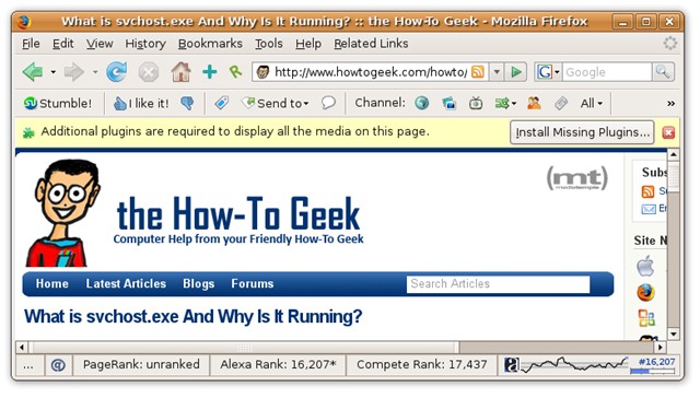 Install Flash Player on Firefox - Ubuntu Gutsy