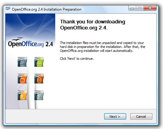Install OpenOffice 2.4 - Step-by-Step Guide