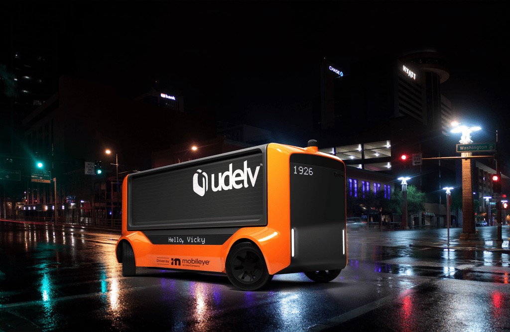 Intel's Mobileye & Udelv to Deploy 35,000 Driverless Vehicles