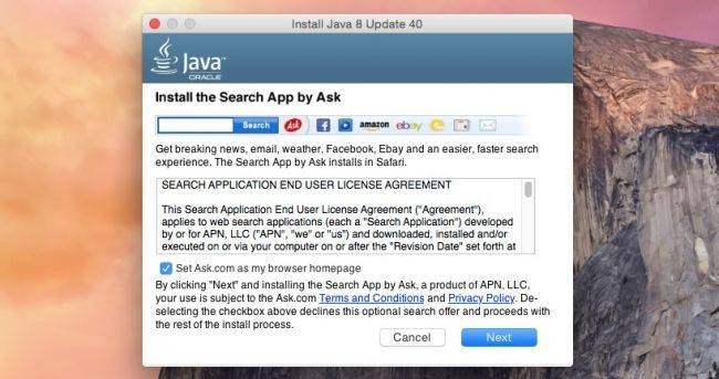 Java Crapware on OS X: How to Remove Bundled Software