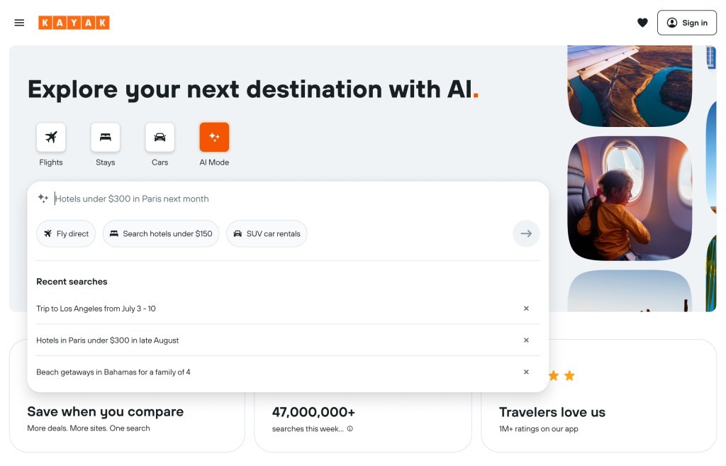 Kayak AI Mode: Smarter Travel Planning & Booking