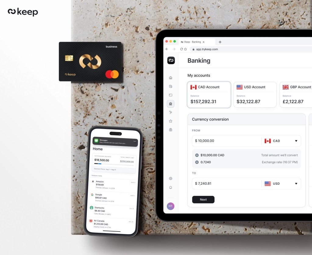 keep Raises $12M to Disrupt Canadian Corporate Spend