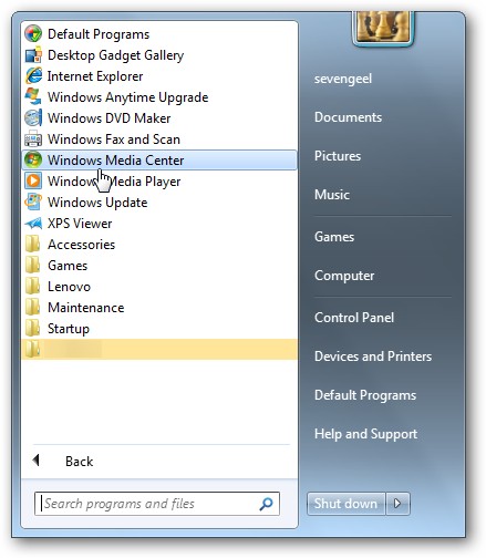 Setup Live TV in Windows Media Center - Windows 7 Guide