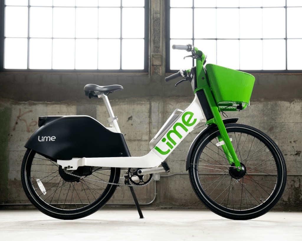 Lime E-Bike with Swappable Battery | Lime