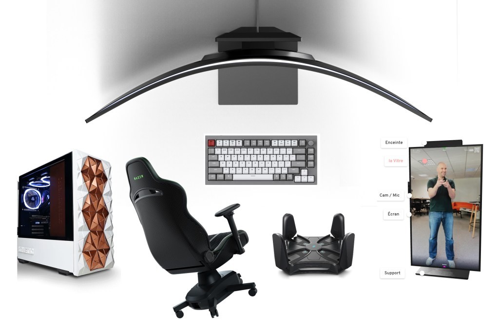 CES 2022 Work From Home Setup - A Showcase