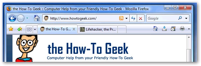 Firefox IE7 Theme: Make Firefox Look Like Internet Explorer 7